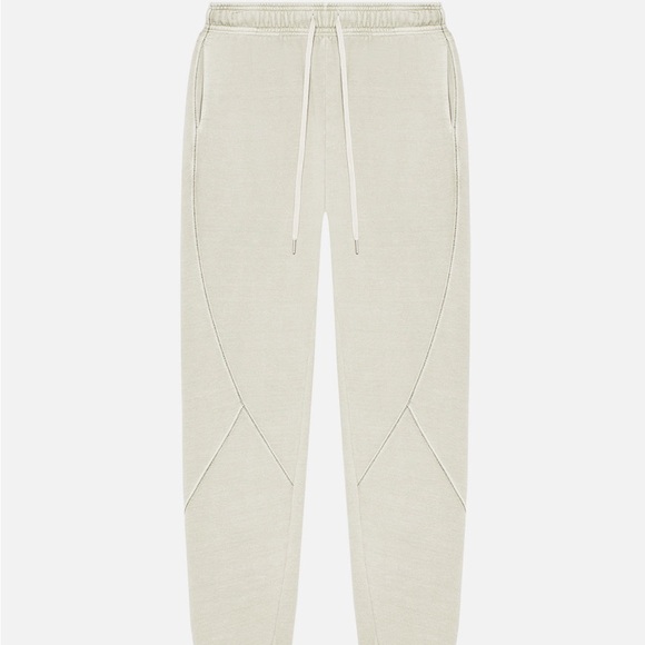 JOHN ELLIOT Men’s Loose Stitch Beige Joggers Sweats - Picture 6 of 13